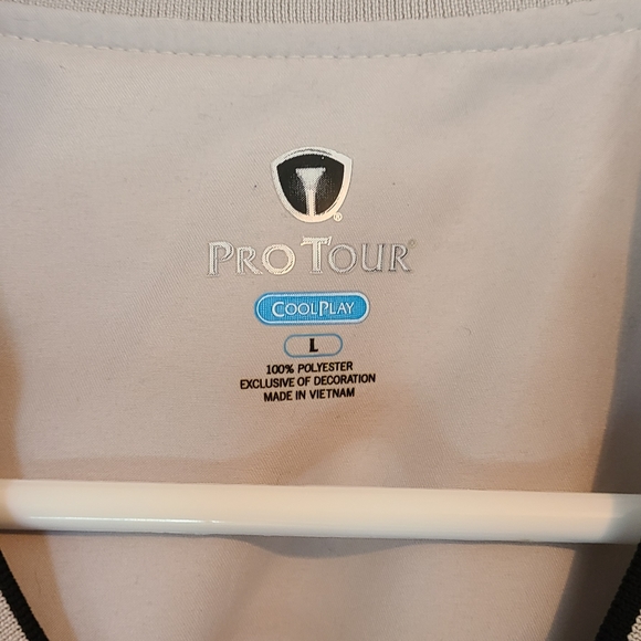 (1031) Pro Tour Cool Play Men's Long Sleeve Pullover Golf Jacket, Size: Large - Picture 5 of 11